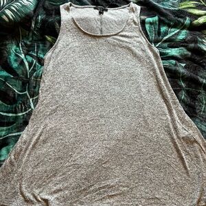 Gray Sleeveless Women's Dress